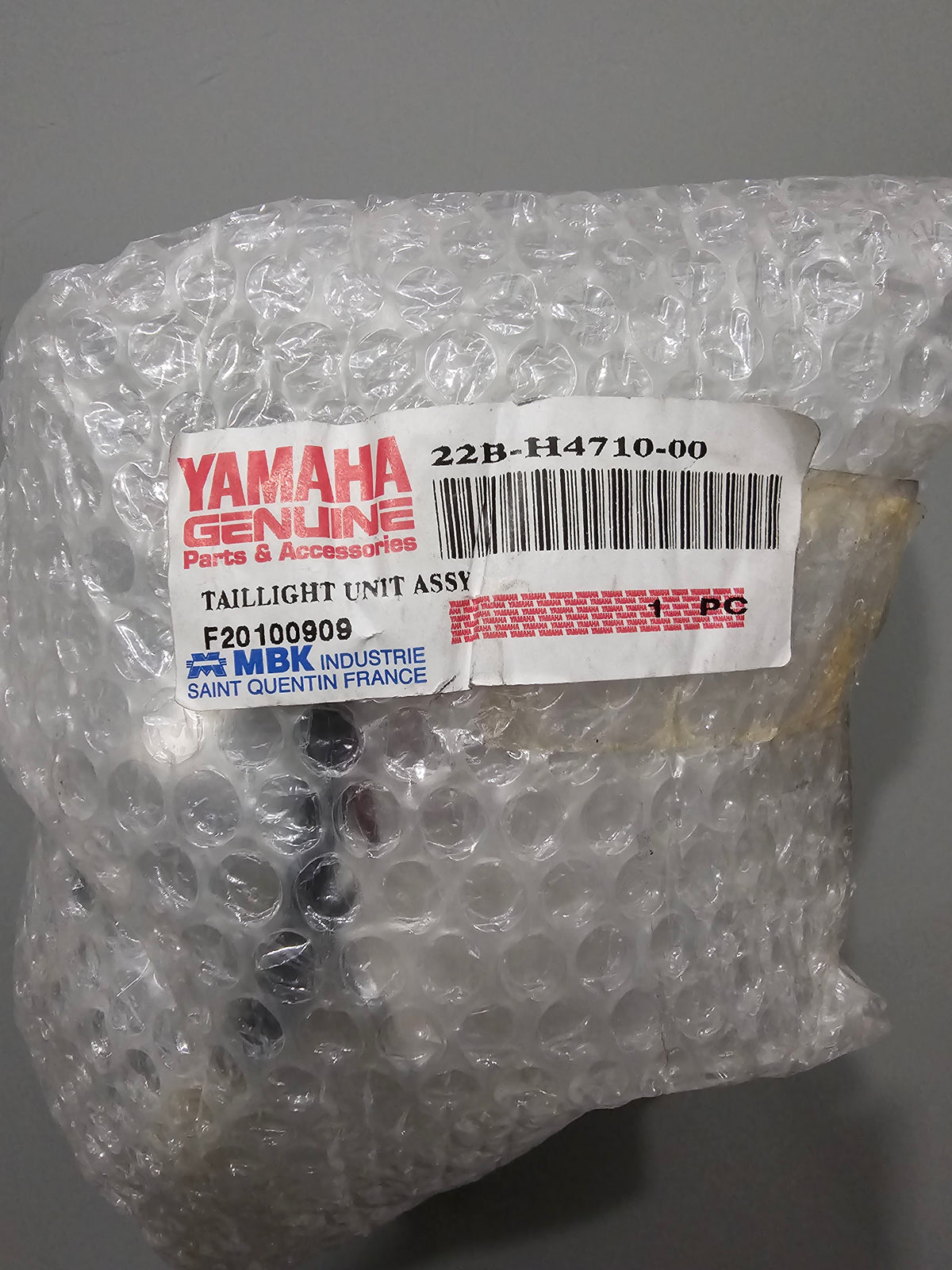 Genuine Yamaha WR125R / WR125X Rear Tail Light 2009 - 2014 - 22B-H4710-00