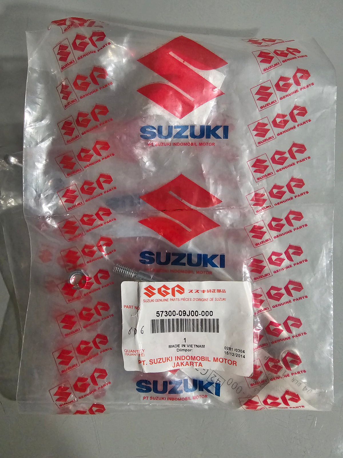 Genuine Suzuki Address 110 lever assembly front brake OEM 57300-09J00-000