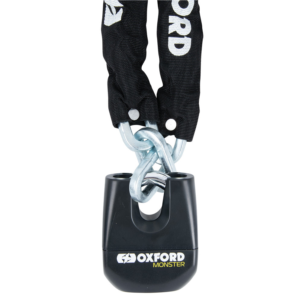 Oxford Monster Lock & 12mm Square Chain