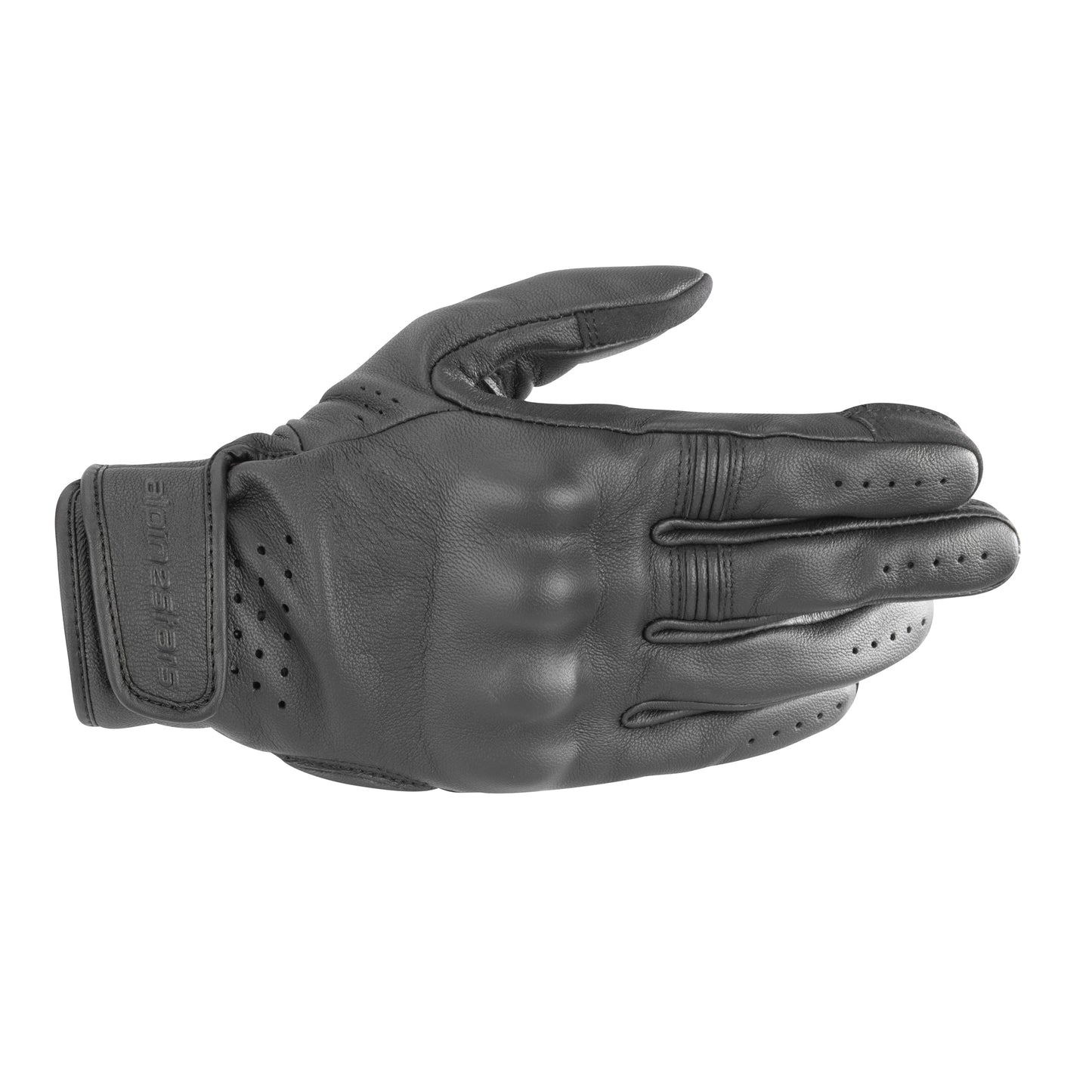 Alpinestars Dyno Leather Gloves Black Black