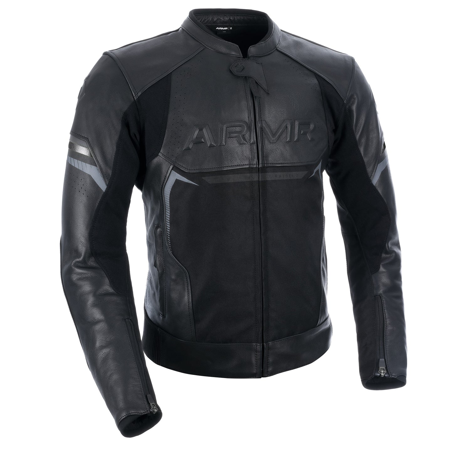 ARMR Raiden 3.0 MS Leather Jkt Blk