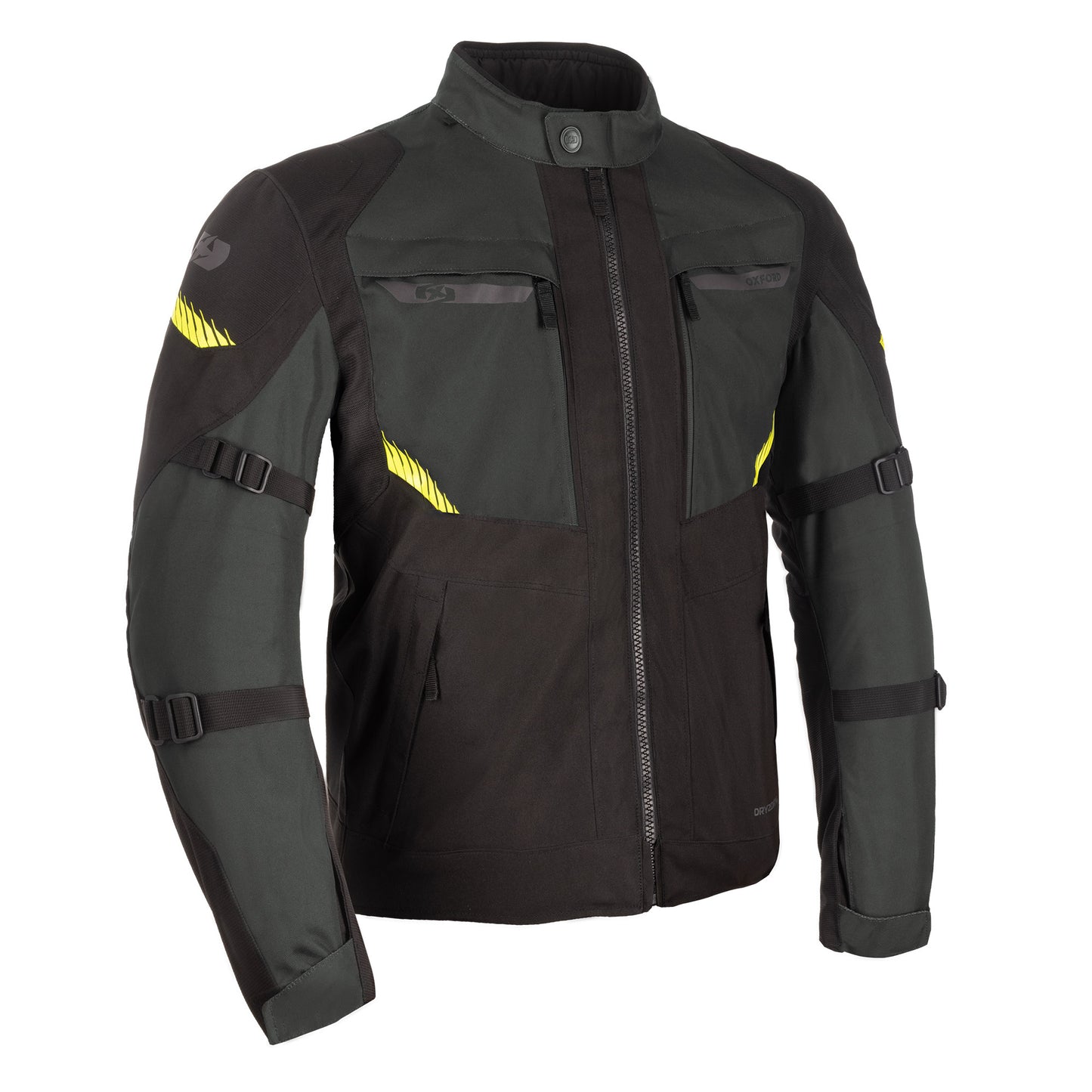 Oxford Toronto 1.0 D2D MS Jkt Blk/Grn/Flo