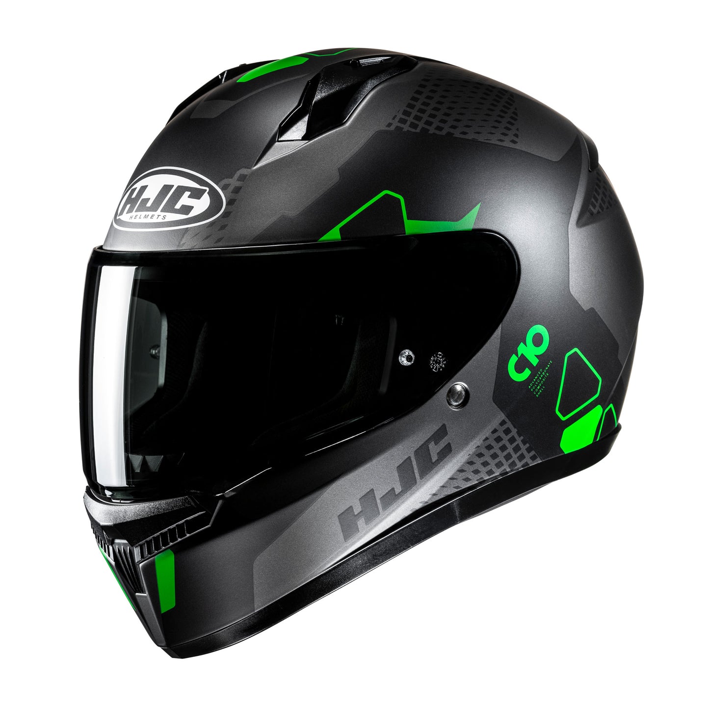 HJC C10 Aspa MC4SF Green