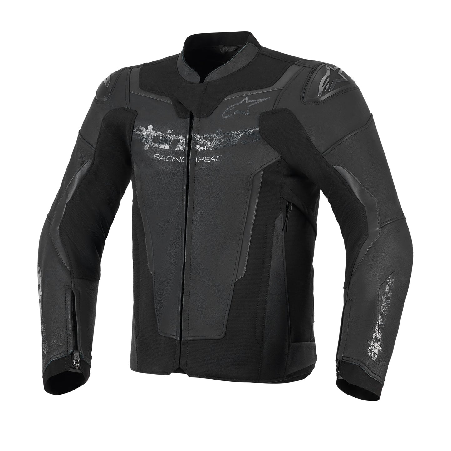 Alpinestars GP Force V2 Leather Jacket Black Black