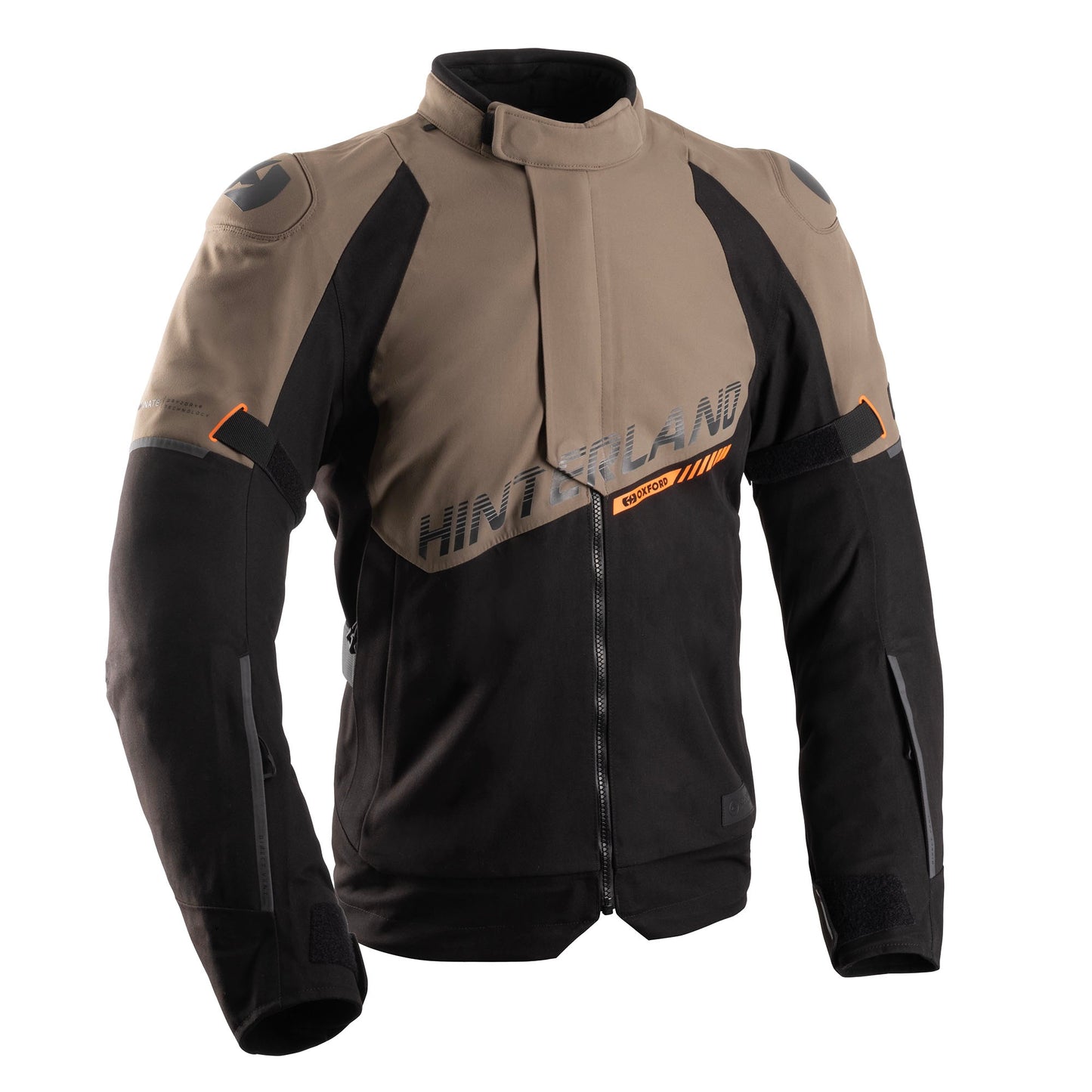 Oxford Hinterland 2.0 MS Jkt Blk/Dsrt/Or