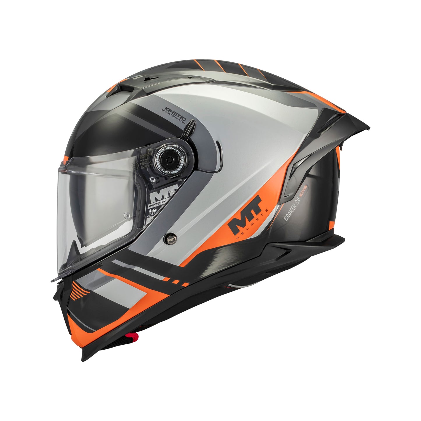 MT Braker SV Inception B4 Gloss Black Grey Orange