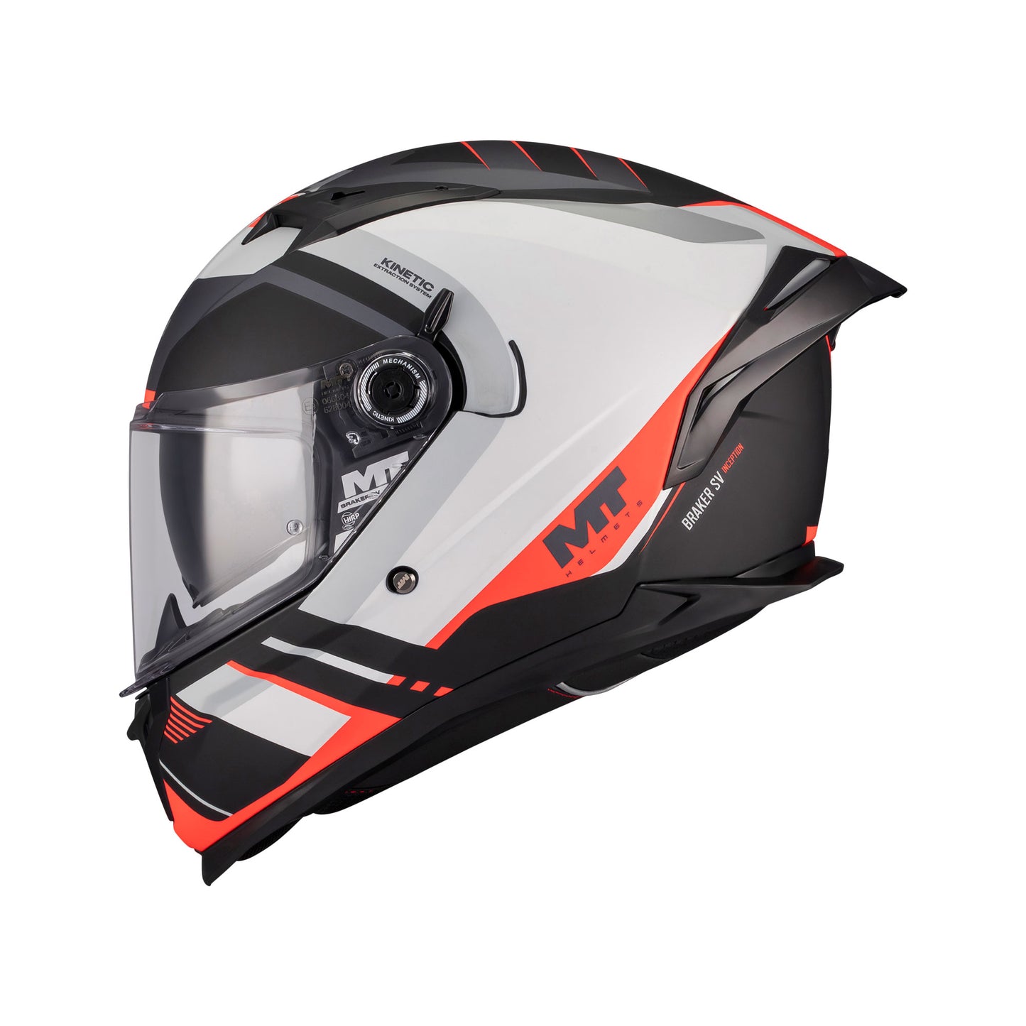 MT Braker SV Inception B5 Matt White Black Red