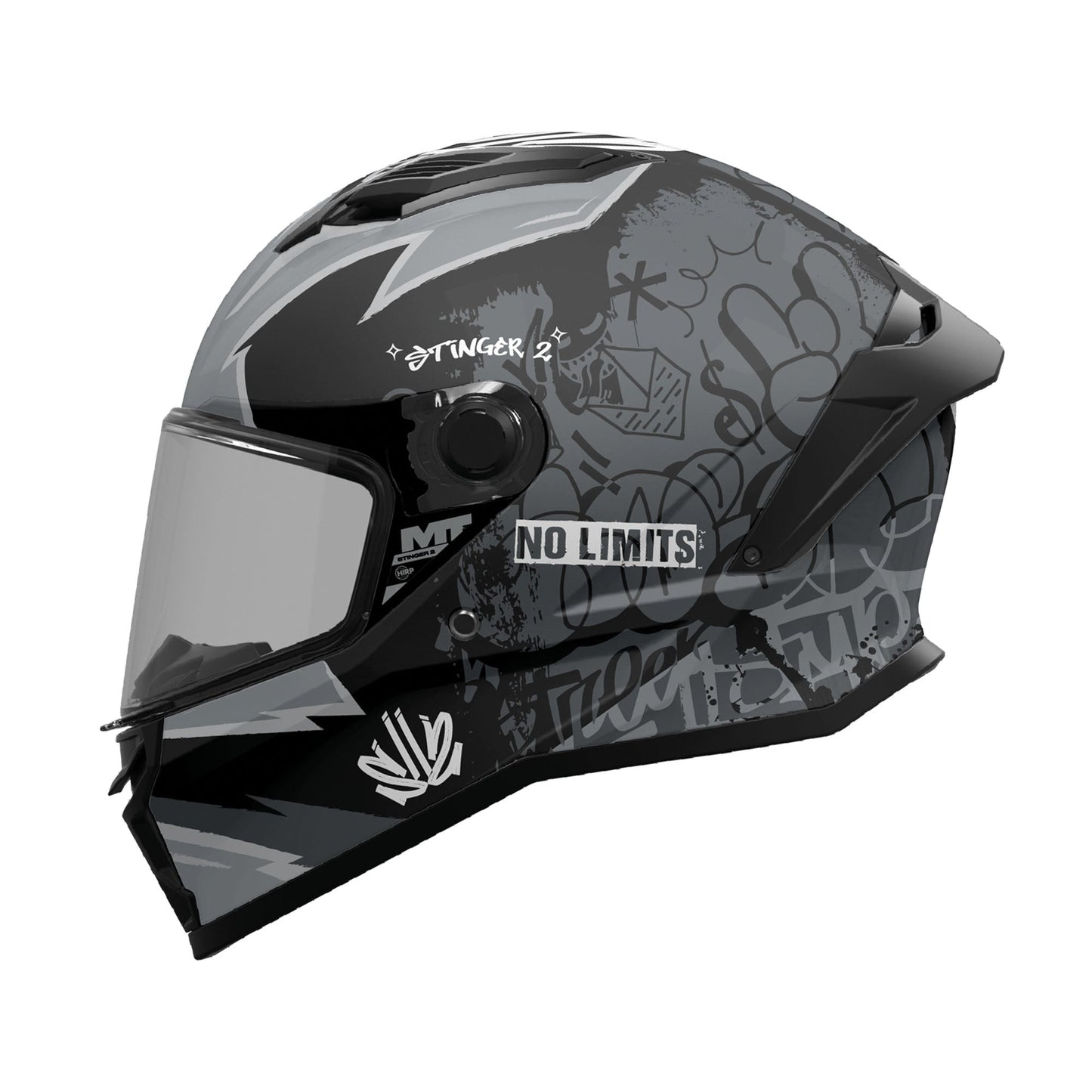 MT Stinger 2 Tagger B2 Matt Grey Black