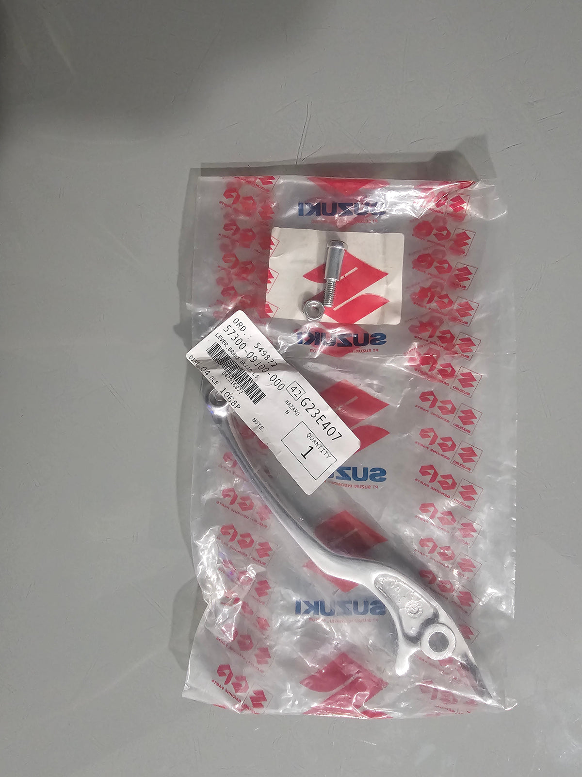 Genuine Suzuki Address 110 lever assembly front brake OEM 57300-09J00-000