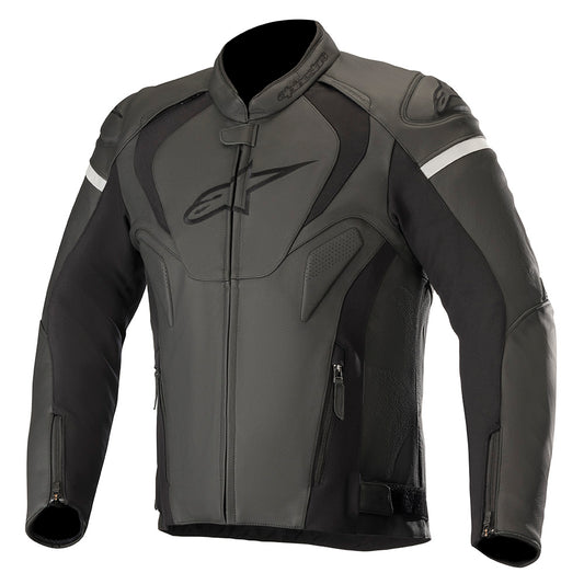 Alpinestars Jaws v3 Leather Jacket Black Black