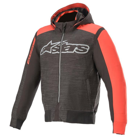 Alpinestars Rhod Windstopper Hoodie Black Bright Red