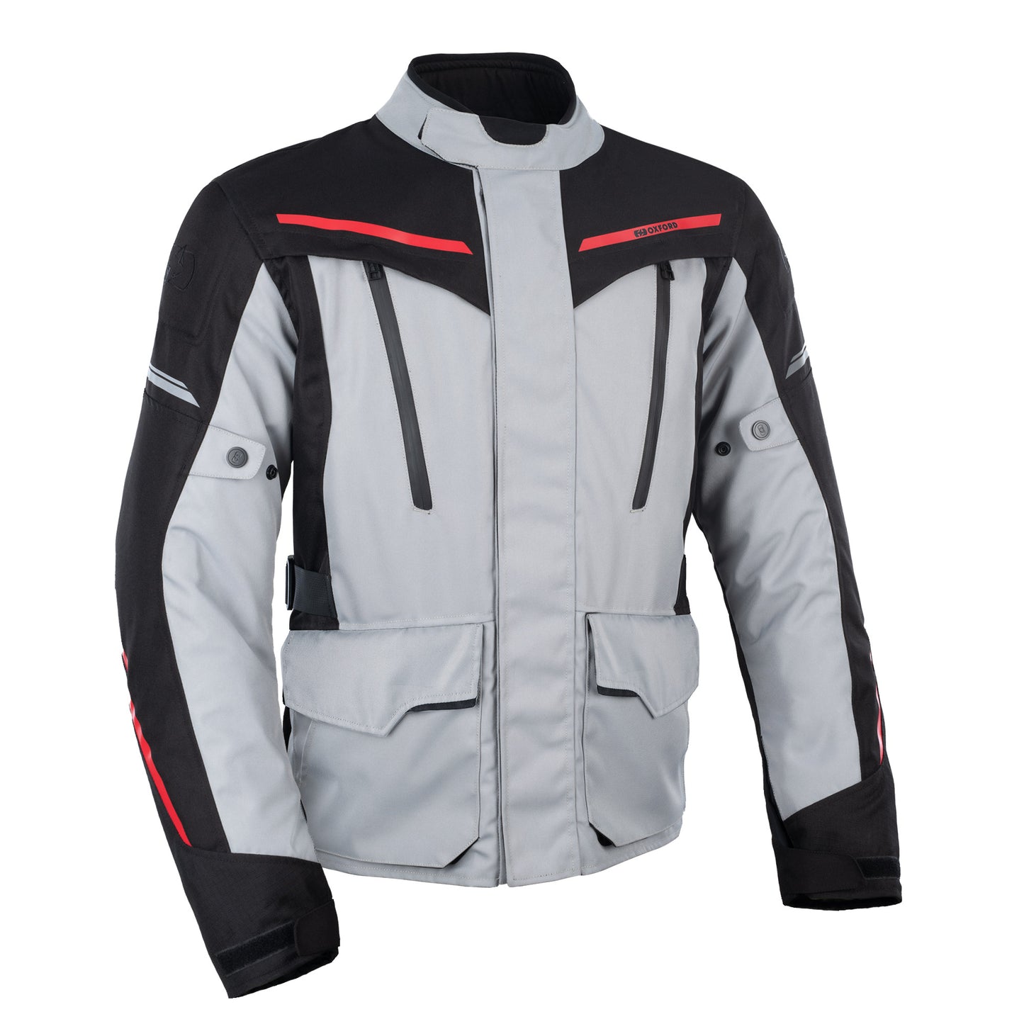 Metro 2.0 MS Jkt Gry/Blk/Red