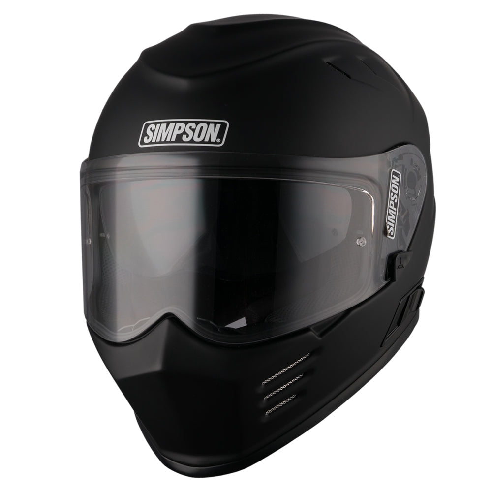 Simpson Venom Solid (ECE-22.06)- Matt Black