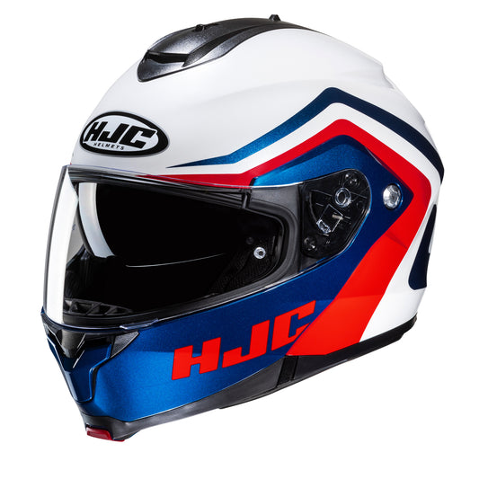 HJC C91N Nepos MC21 White Blue Red