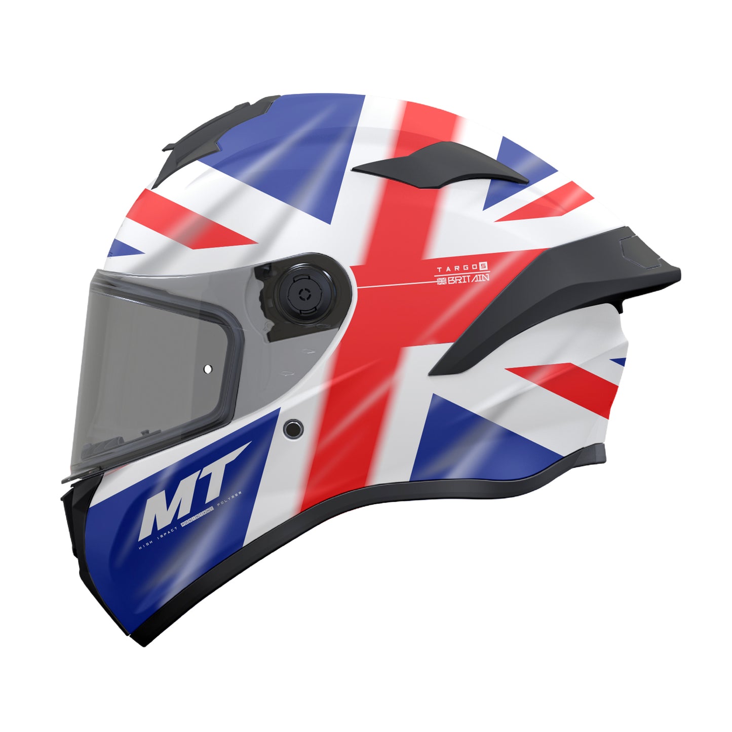 MT Targo S Britain B15 Gloss Red White Blue