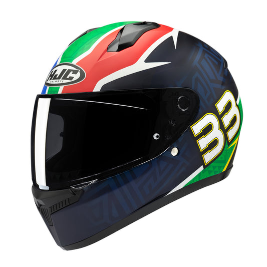HJC C10 Brad Binder MC21SF Red White Blue