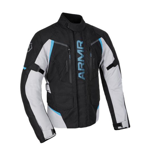 ARMR Kiso 4.0 WP MS Jkt Blk/LT Gry/Blu