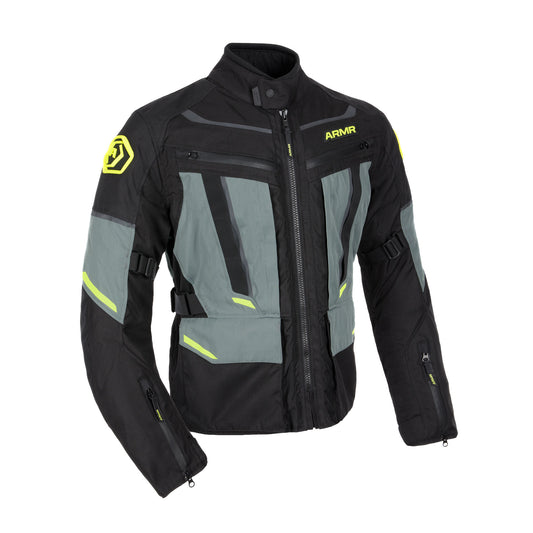 ARMR Kumaji 3.0 WP MS Jkt Blk/Grn/Fluo Ylw