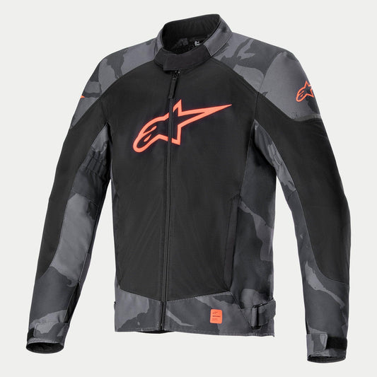 Alpinestars T SP X Superair Jacket Grey Camo R/Fluo