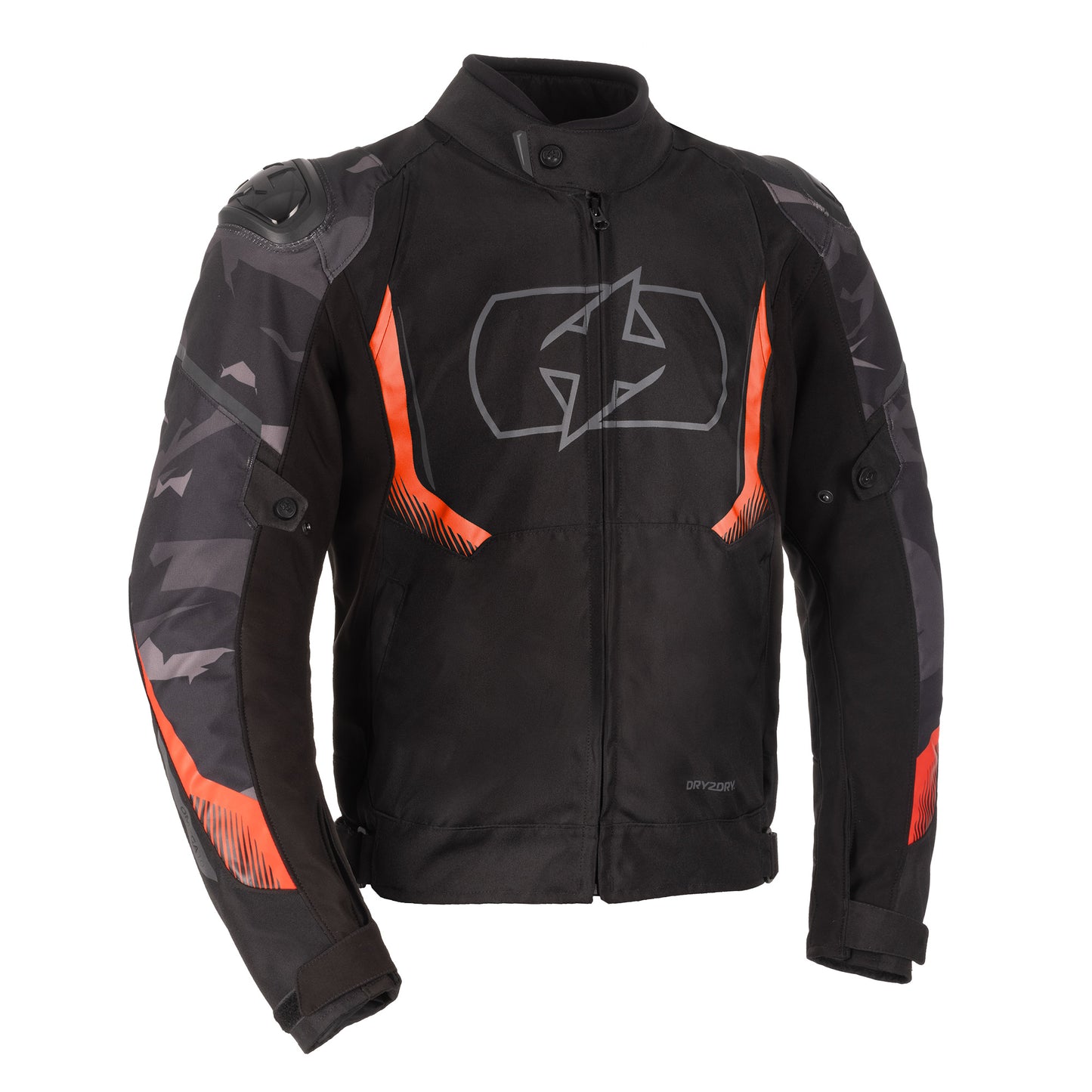 Oxford Omega 1.0 D2D MS Jkt Blk/Camo/Red