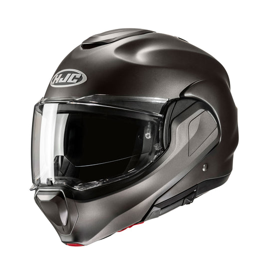HJC F100 Semi Flat Titanium