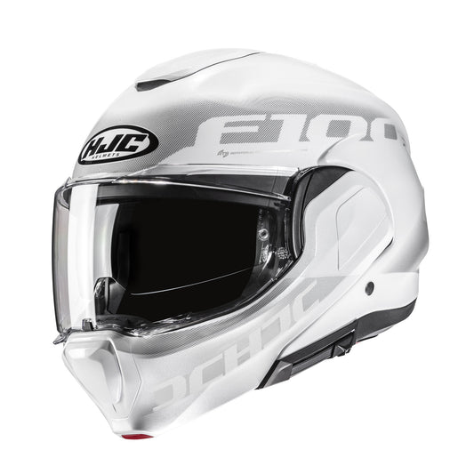 HJC F100 Hetal MC10 White