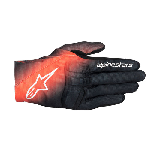 Alpinestars Reef V2 Gloves Black Red Fluo White