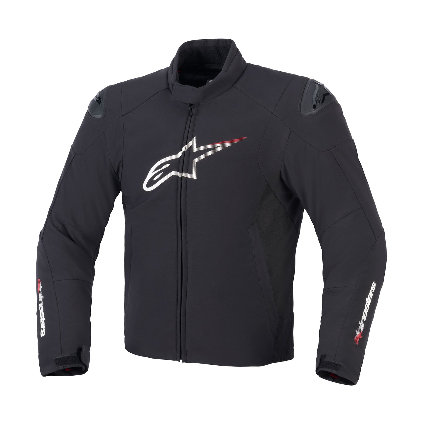 Alpinestars SMX Waterproof Jacket Black White Bright Red