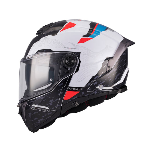 MT Atom 2 SV Highlands A7 Gloss White Red Blue