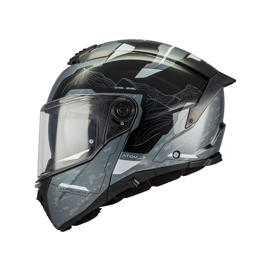 MT Atom 2 SV Highlands C2 Gloss Black Grey White