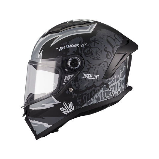 MT Stinger 2 Youth Tagger B2 Matt Black Grey