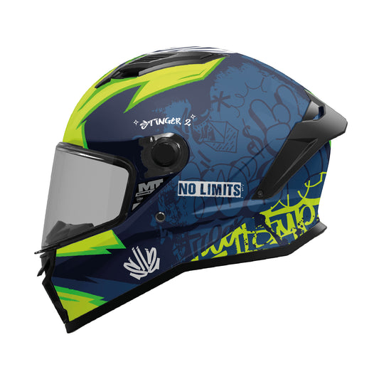 MT Stinger 2 Tagger C3 Matt Blue Fluo