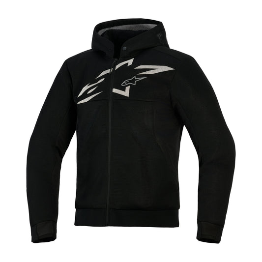Alpinestars Chrome Superairflow Hoodie Black Dark Grey White