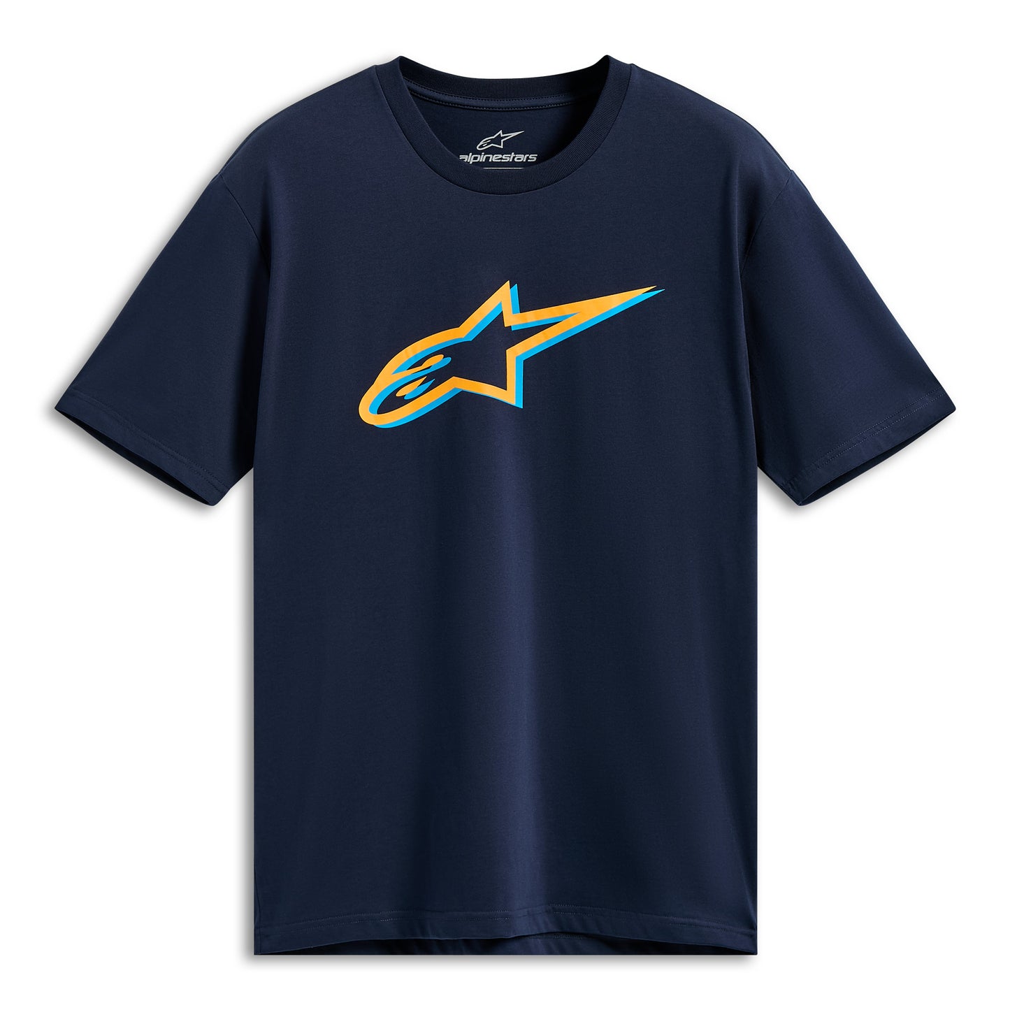 Apinestars Ageless Shadow CSF Tee Navy Orange