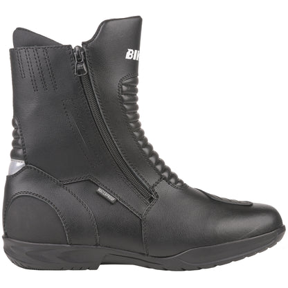 Bike It 'Preto' Black Mid Length Waterproof Motorcycle Boot (UK 12 / EUR 46)