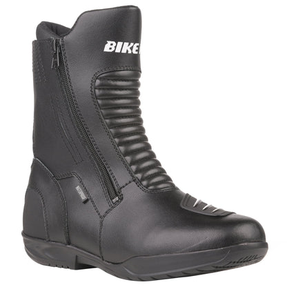 Bike It 'Preto' Black Mid Length Waterproof Motorcycle Boot (UK 12 / EUR 46)