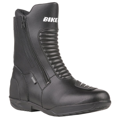 Bike It 'Preto' Black Mid Length Waterproof Motorcycle Boot (UK 12 / EUR 46)