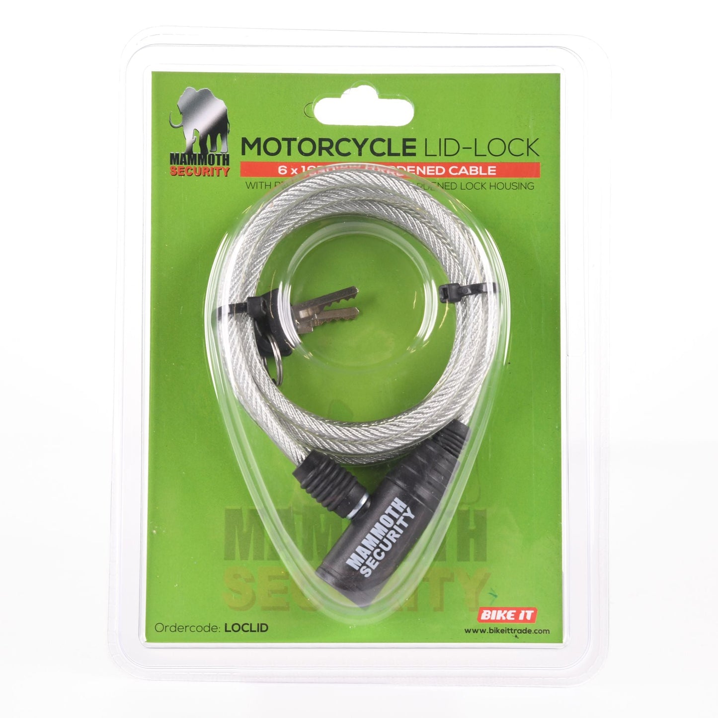 Mammoth Helmet Lock