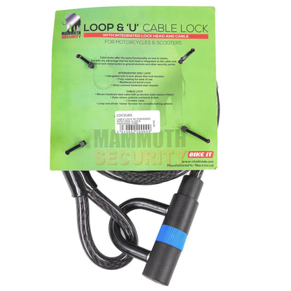 Mammoth Security Loop & "U" Cable Lock