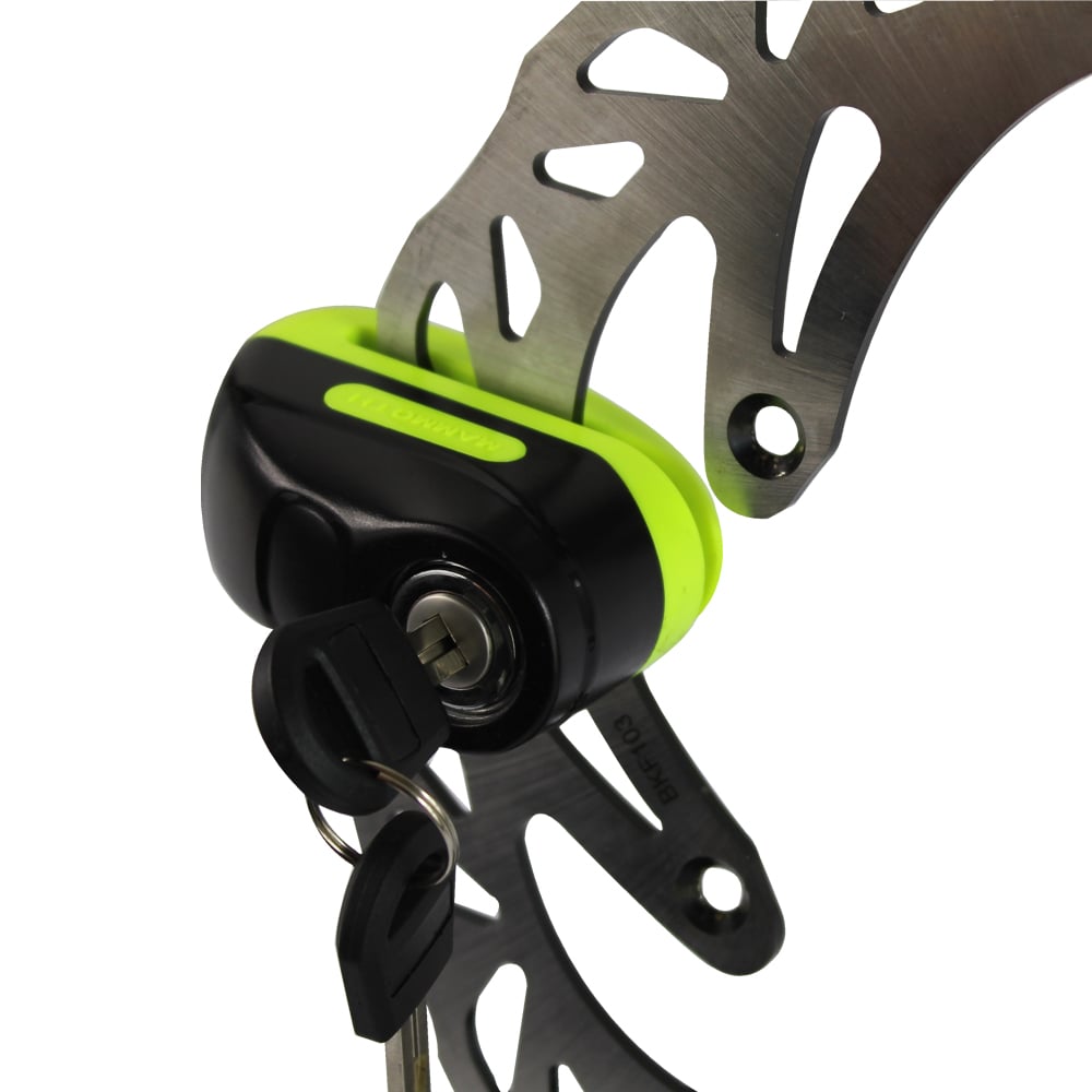 Mammoth Security Rogue Disc Lock 6mm Yellow