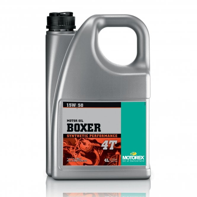 Motorex Boxer 4T 4 litre 15w50 Semi Synthetic Engine Oil