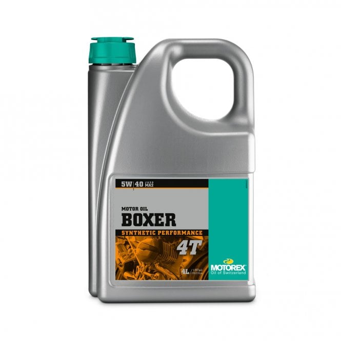 Motorex Boxer 4T 4 litre 5w40 Semi Synthetic Engine Oil