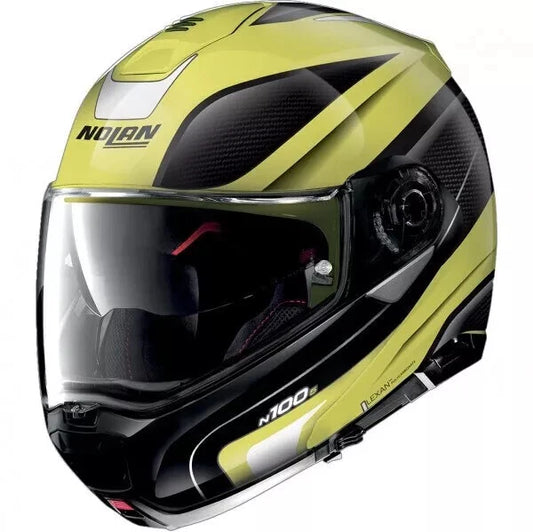 Nolan N100-5 Modular Motorcycle Helmet - Orbiter Yellow