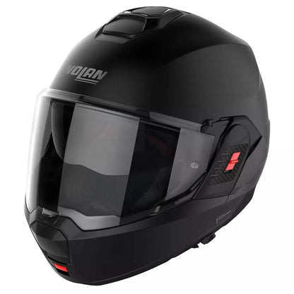 Nolan N120-1 Plain Flip Back Motorcycle Helmet - Matt Black