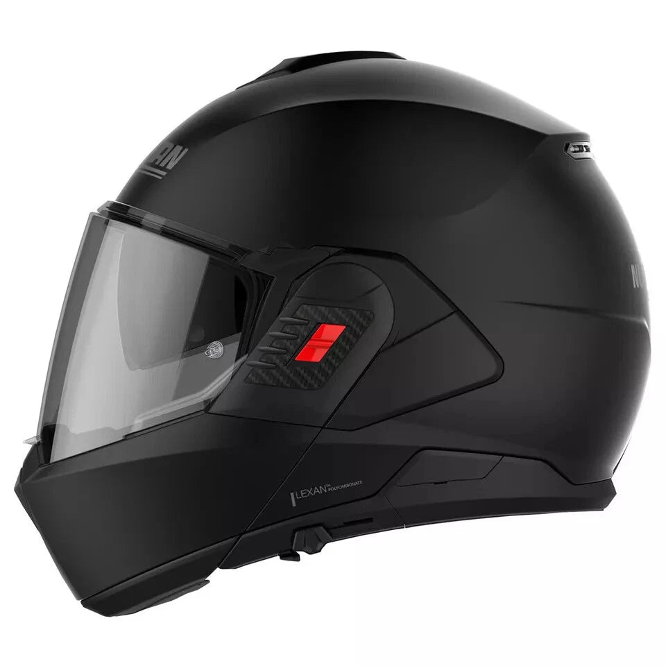 Nolan N120-1 Plain Flip Back Motorcycle Helmet - Matt Black