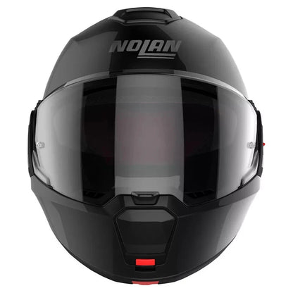 Nolan N120-1 Plain Flip Back Motorcycle Helmet - Gloss Black