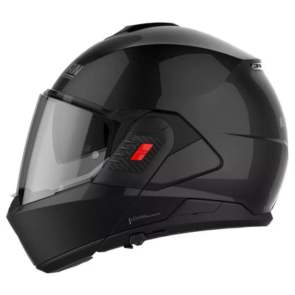 Nolan N120-1 Plain Flip Back Motorcycle Helmet - Gloss Black
