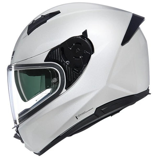 Nolan N60-6 Plain Full Face Motorcycle Helmet - Gloss White 320