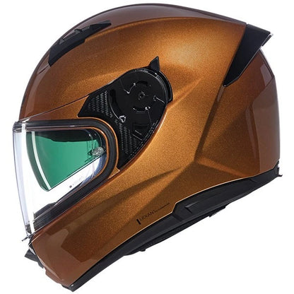 Nolan N60-6 Plain Full Face Motorcycle Helmet - Gloss Ochre 318