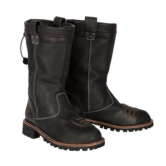 Spada Pallas Ladies Leather Motorcycle Boots - Black